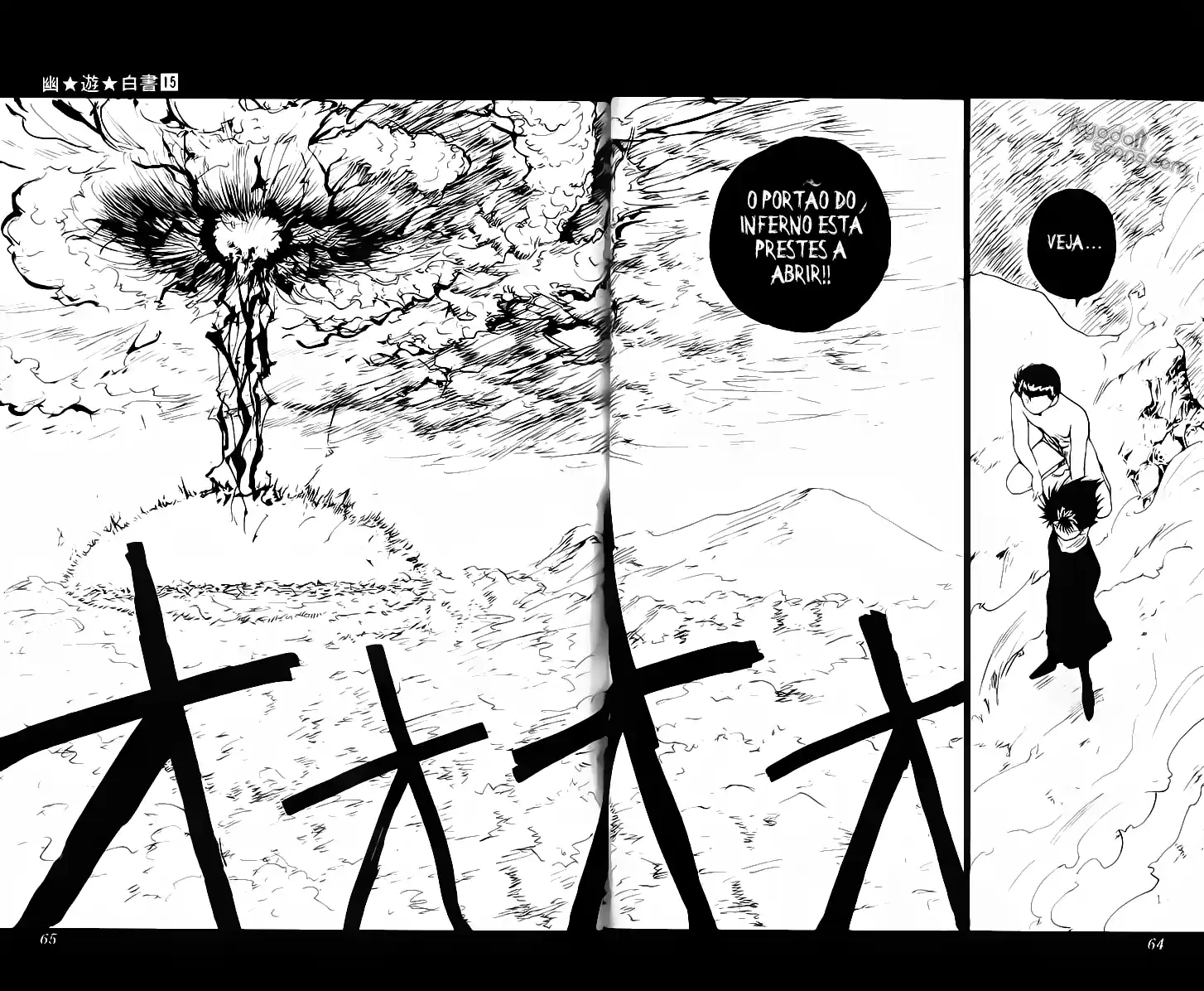 Read Yu Yu Hakusho pt_BR Manga Online
