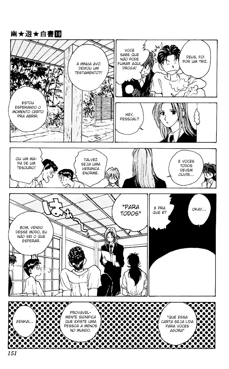 Read Yu Yu Hakusho pt_BR Manga Online