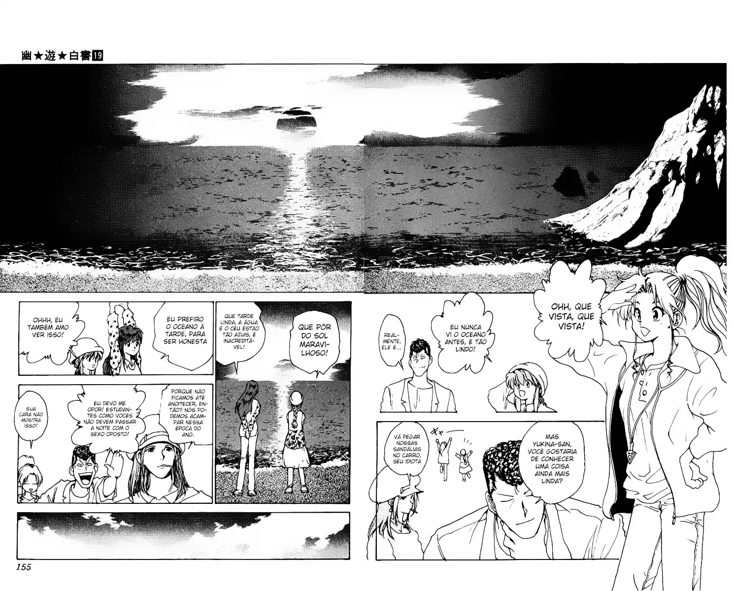 Read Yu Yu Hakusho pt_BR Manga Online