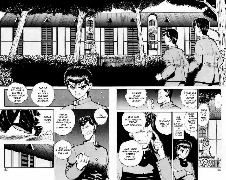 Read Yu Yu Hakusho pt_BR Manga Online