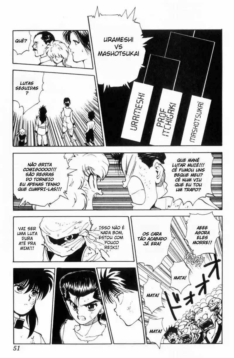 Read Yu Yu Hakusho pt_BR Manga Online