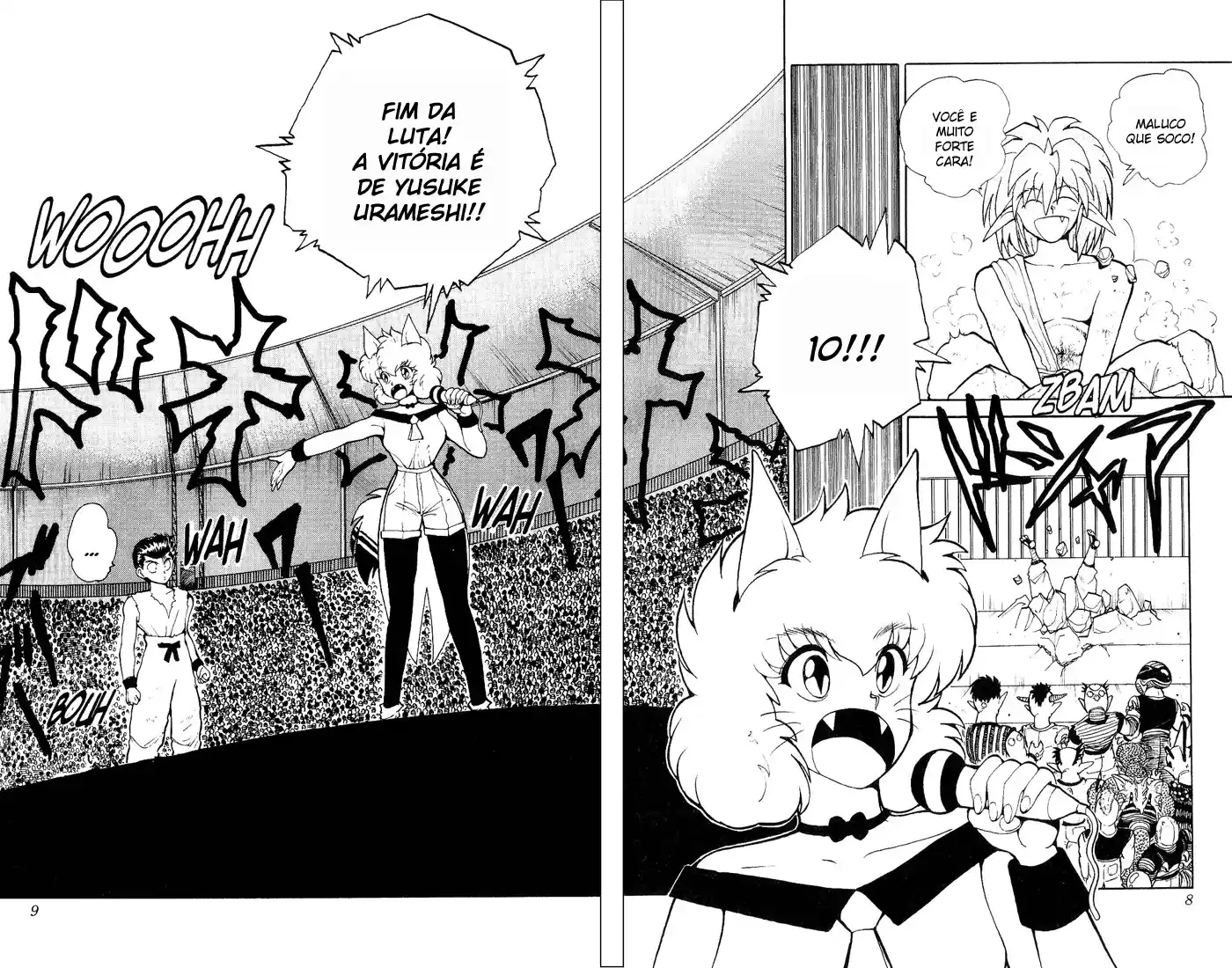 Read Yu Yu Hakusho pt_BR Manga Online