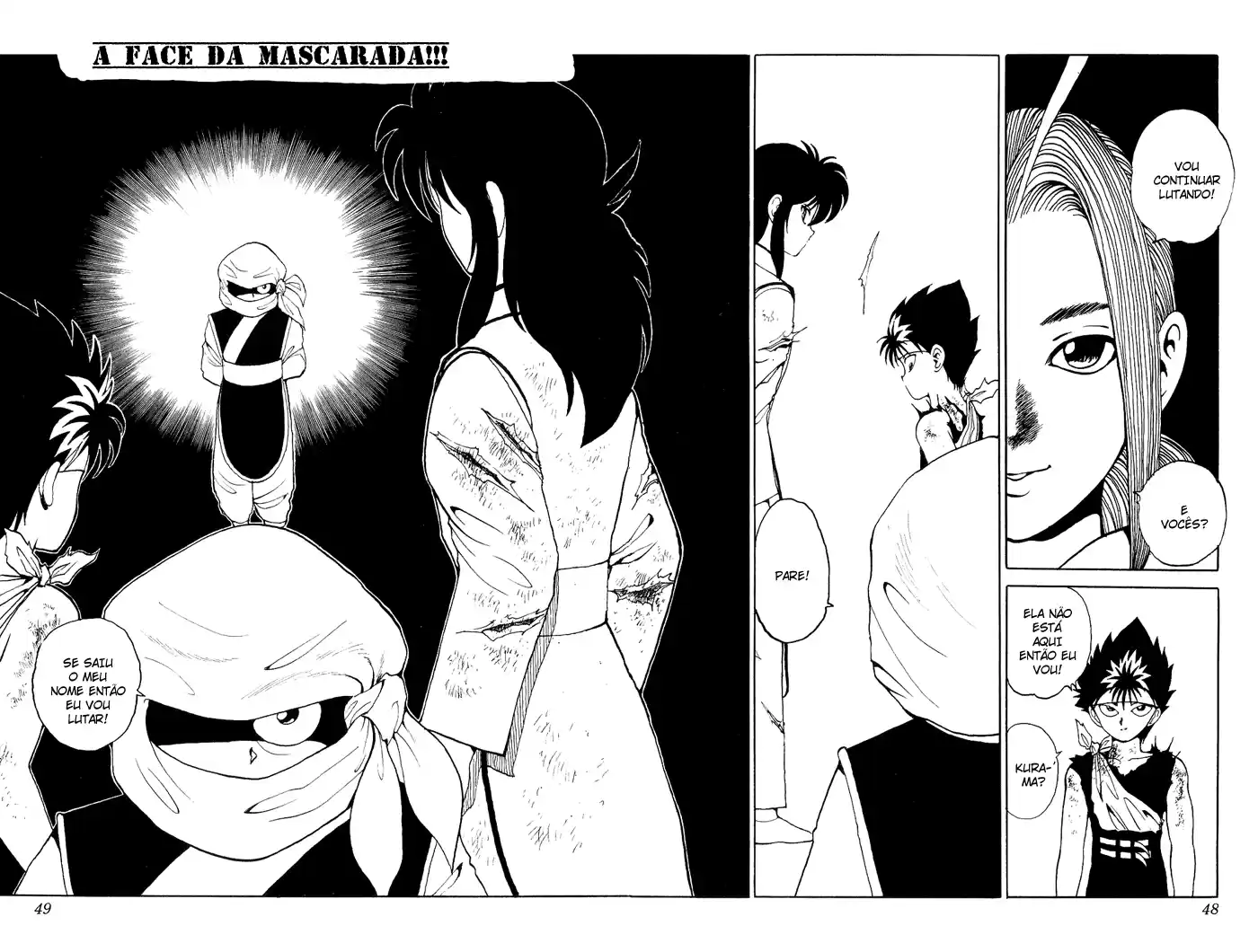 Read Yu Yu Hakusho pt_BR Manga Online