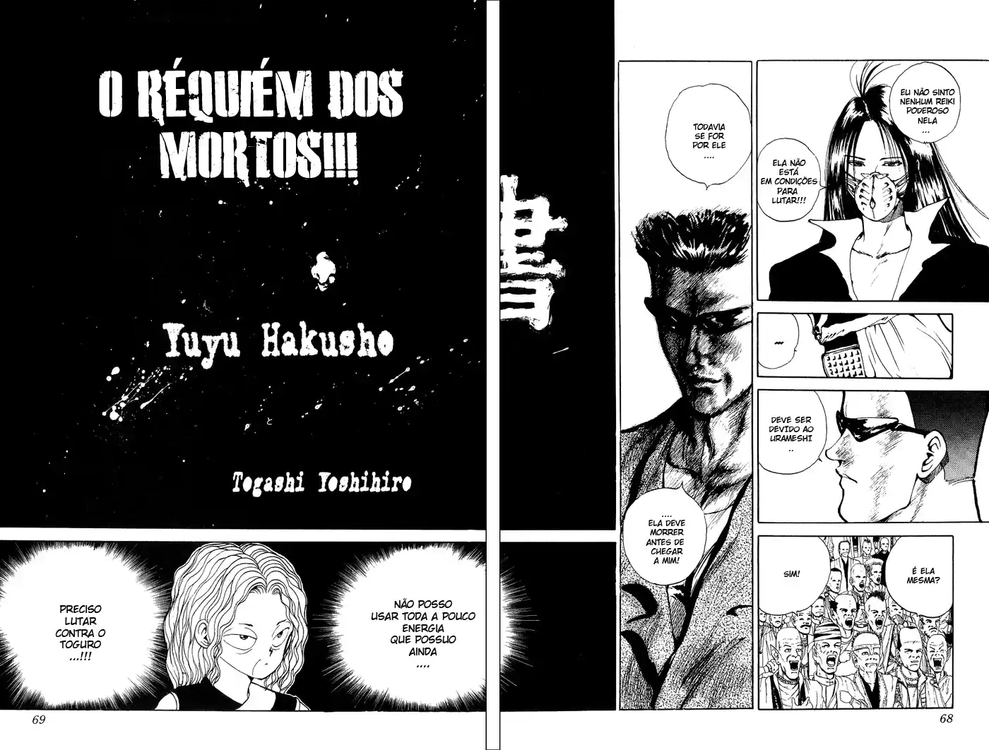 Read Yu Yu Hakusho pt_BR Manga Online